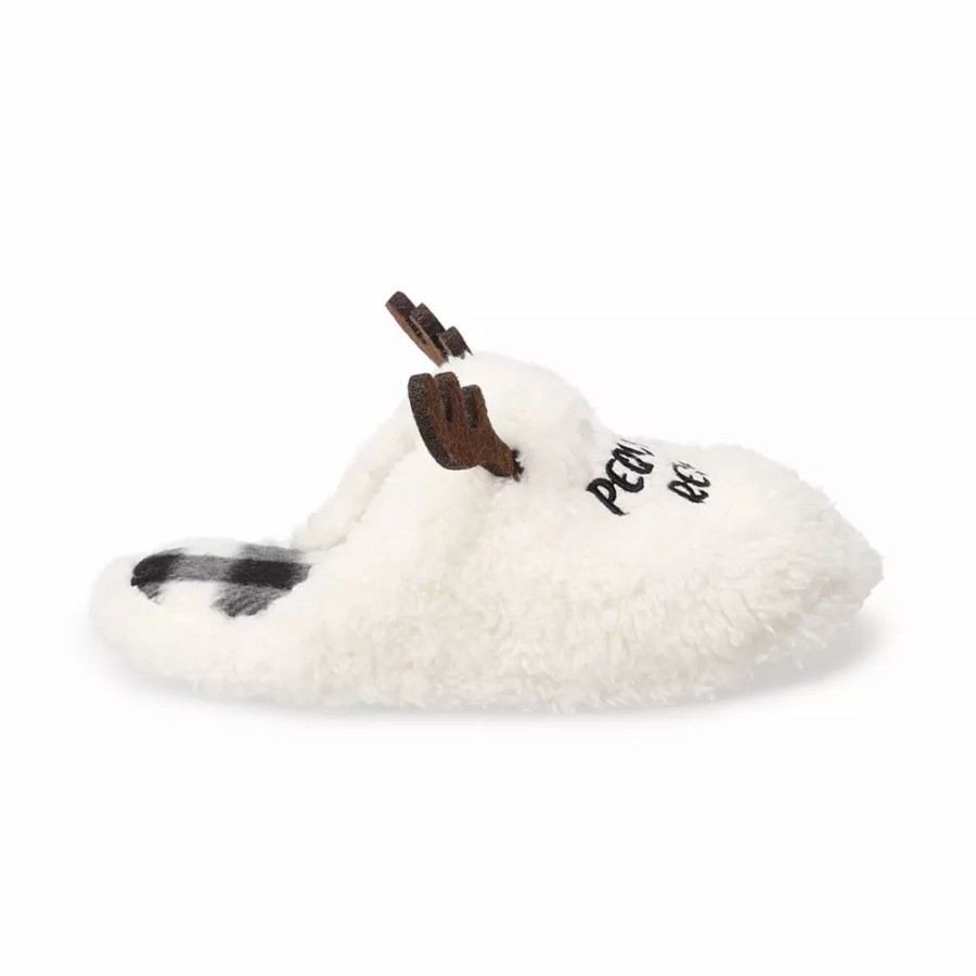 Slippers * | Kids Jammies For Your Families Spanish Reindeer Slippers