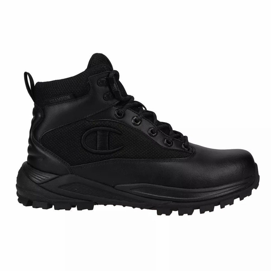 Athletic Shoes & Sneakers * | Champion Expo Eu Men'S Hiking Boots Black Flood