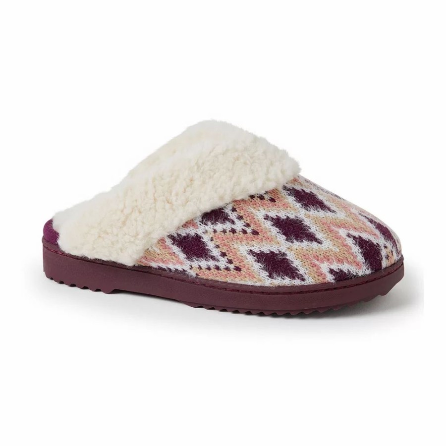 Slippers * | Dearfoams Kathy Knit Women'S Scuff Slippers