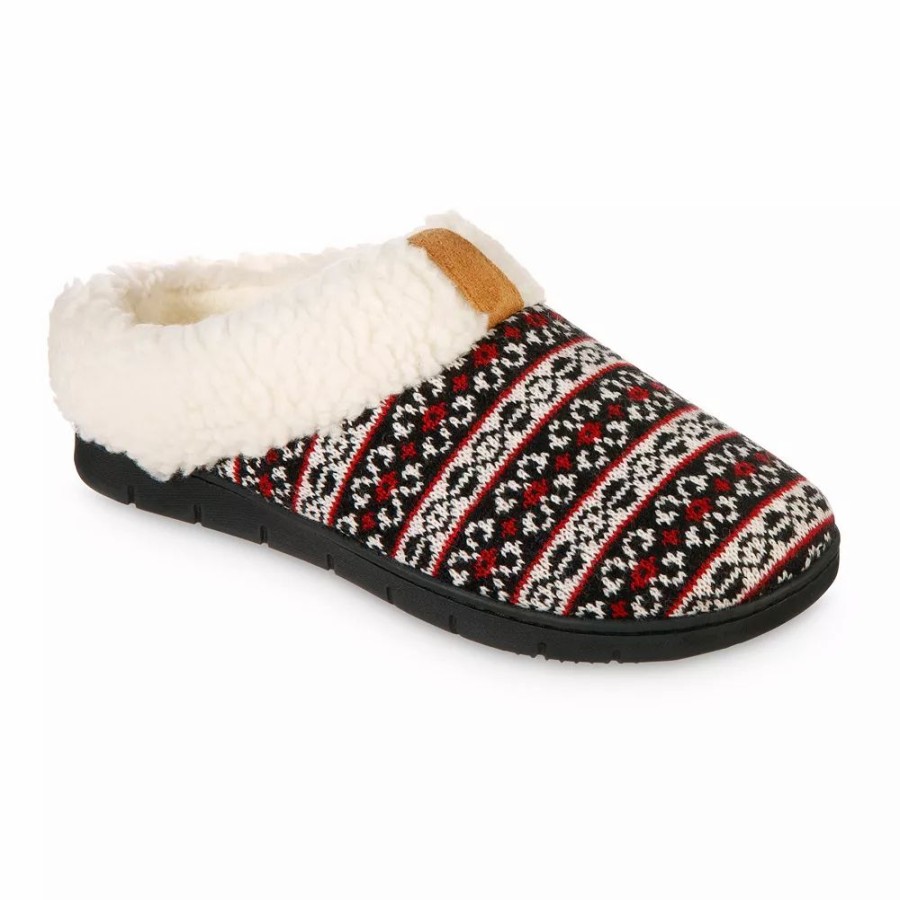 Slippers * | Isotoner Fairisle Braelyn Women'S Hoodback Slippers