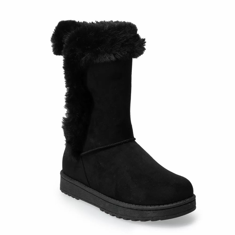 Boots * | So Abigail Women'S Faux-Fur Winter Boots