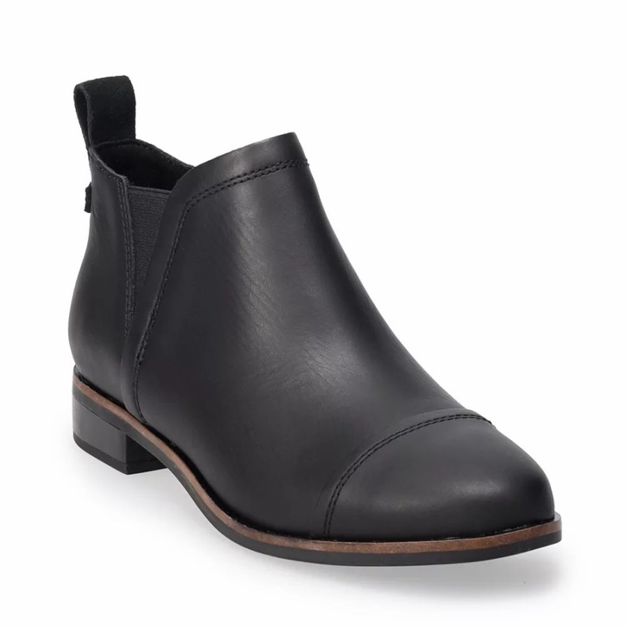 Boots * | Toms Reese Women'S Leather Ankle Boots