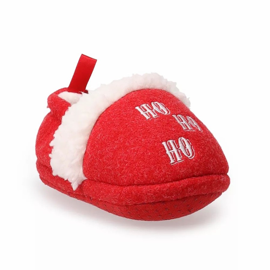 Slippers * | Baby Jammies For Your Families Ho! Ho! Ho! Slippers