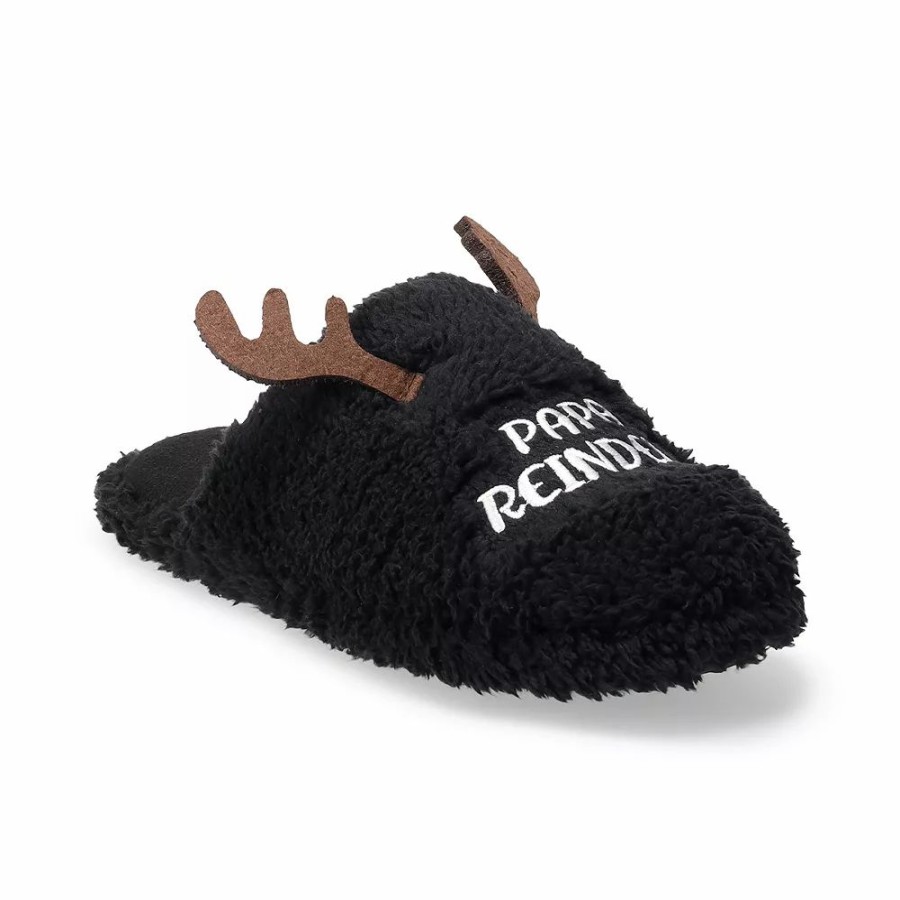 Slippers * | Men'S Jammies For Your Families Reindeer Slippers