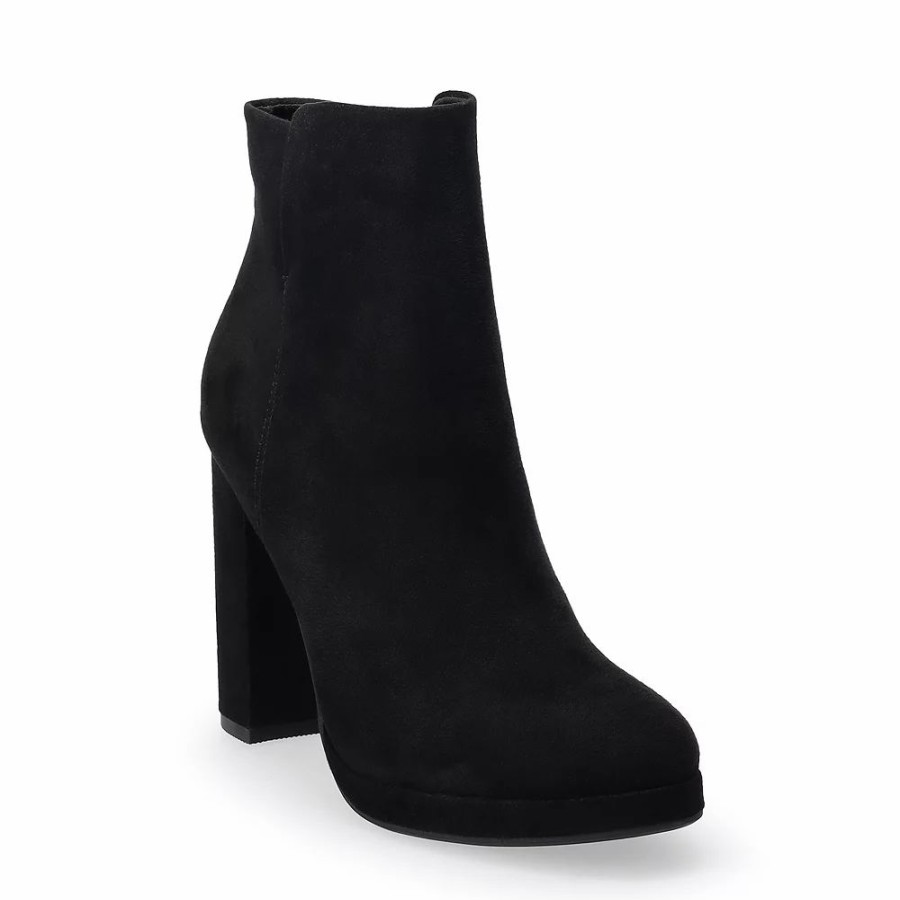 Boots * | Lc Lauren Conrad Souffle Women'S Platform Ankle Boots