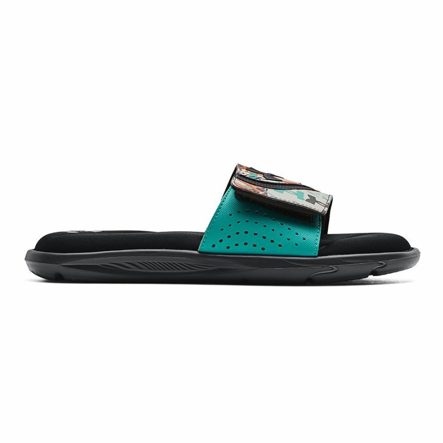 Sandals * | Under Armour Ignite Vi Men'S Graphic Strap Slide Sandals