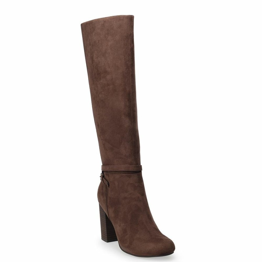 Boots * | Lc Lauren Conrad Scone Heeled Women'S Tall Boots