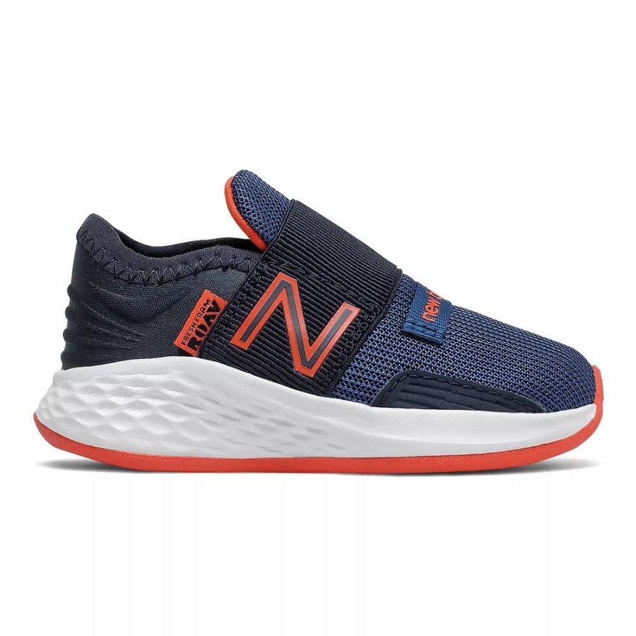 Athletic Shoes & Sneakers * | New Balance Fresh Foam Roav Baby/Toddler Shoes Lead Cobalt