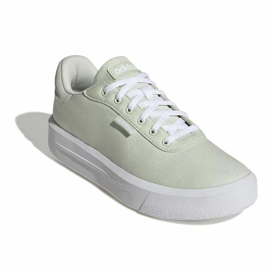 Athletic Shoes & Sneakers * | Adidas Court Platform Women'S Lifestyle Skateboarding Shoes Sage Green