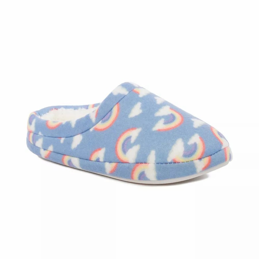 Slippers * | Girls Cuddl Duds Fleece Clog Slippers