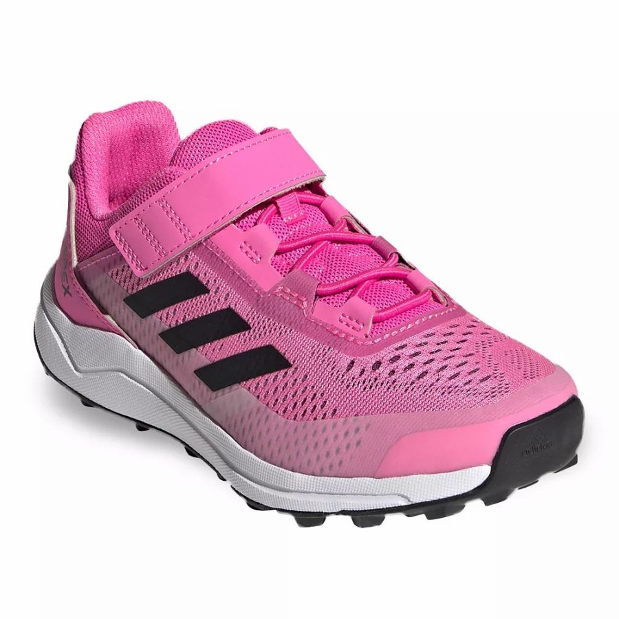 Athletic Shoes & Sneakers * | Adidas Terrex Agravic Flow Kids' Shoes Pink Black White