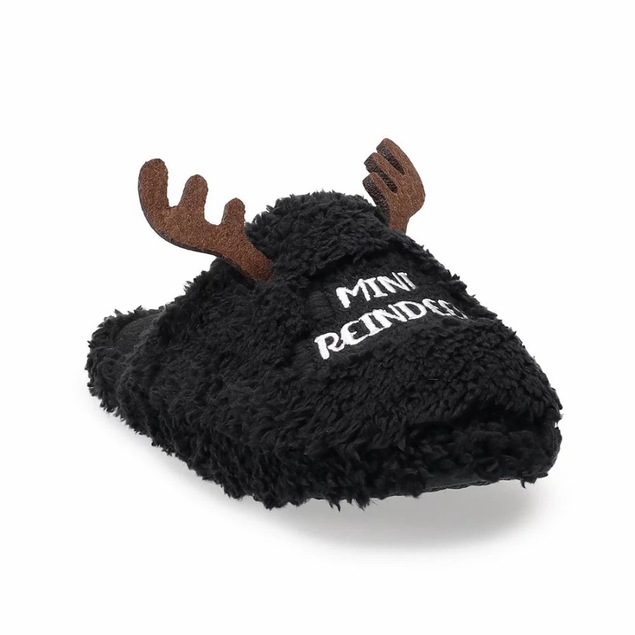 Slippers * | Kids Jammies For Your Families Reindeer Slippers