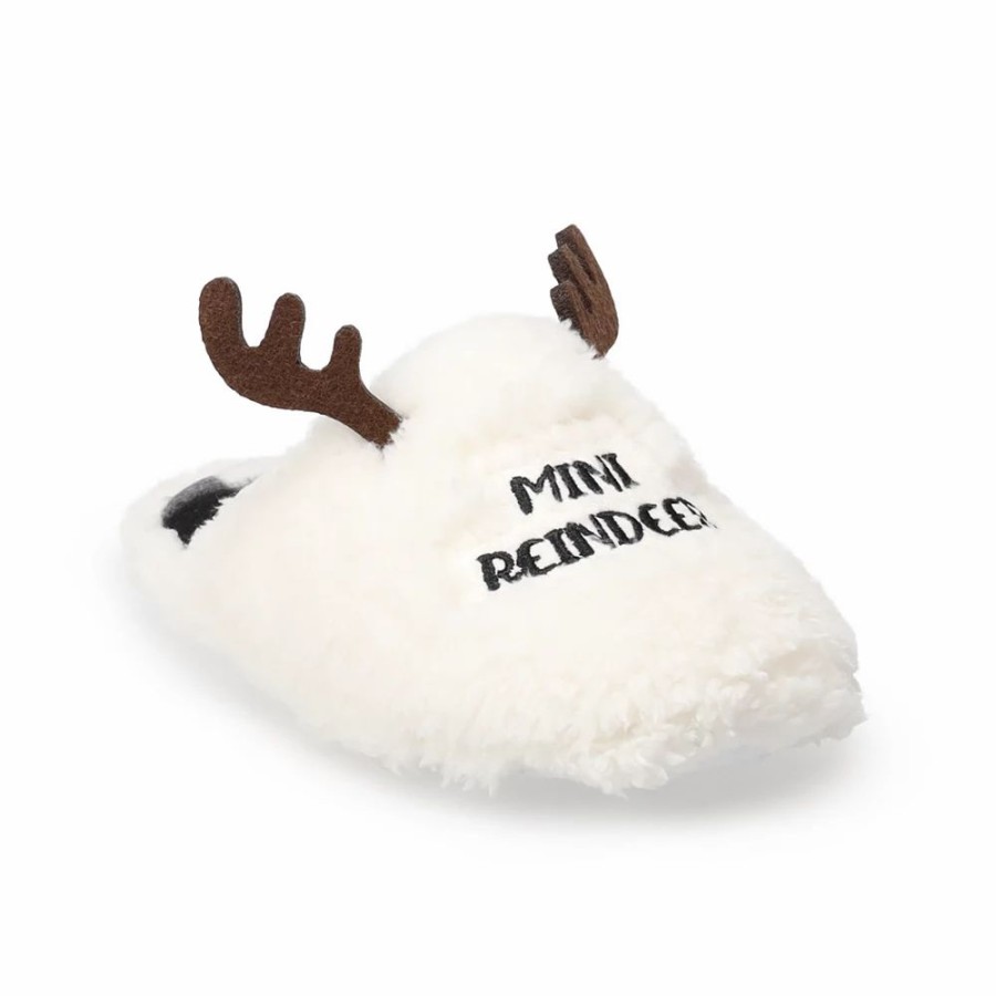 Slippers * | Kids Jammies For Your Families Reindeer Slippers