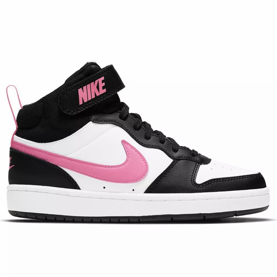 Athletic Shoes & Sneakers * | Nike Court Borough Mid 2 Big Kids' Shoes