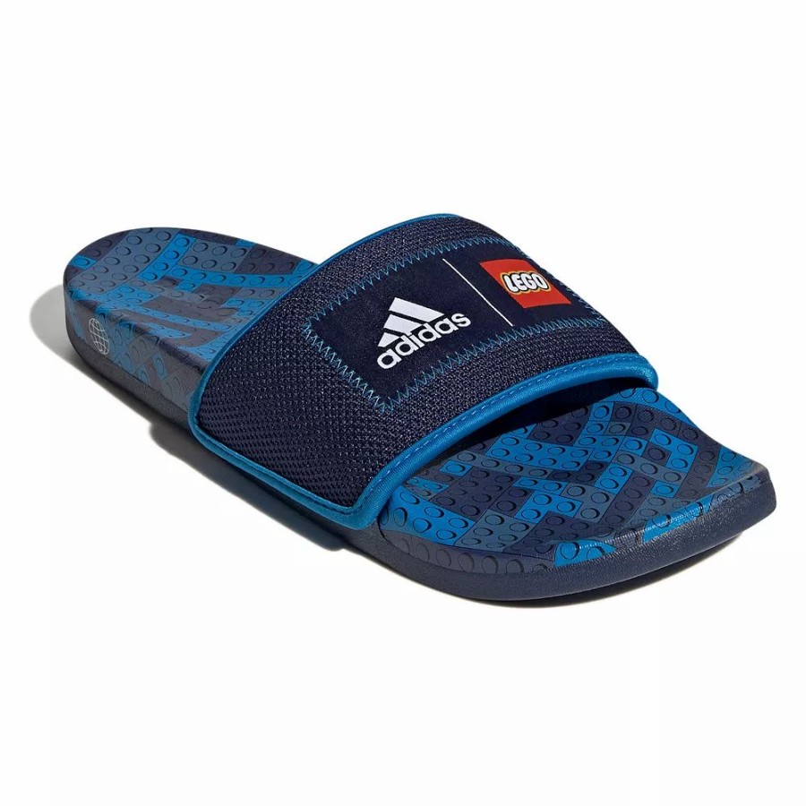 Sandals * | Adidas X Lego Adilette Comfort Men'S Slide Sandals