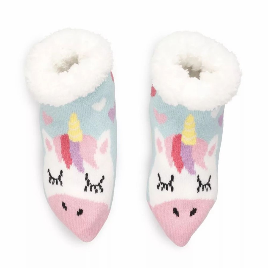 Slippers * | Girls Kookie Kritters Critter Cozy Warmer Slipper Socks