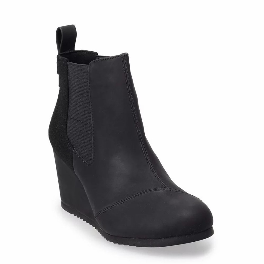 Boots * | Toms Bailey Women'S Wedge Ankle Boots