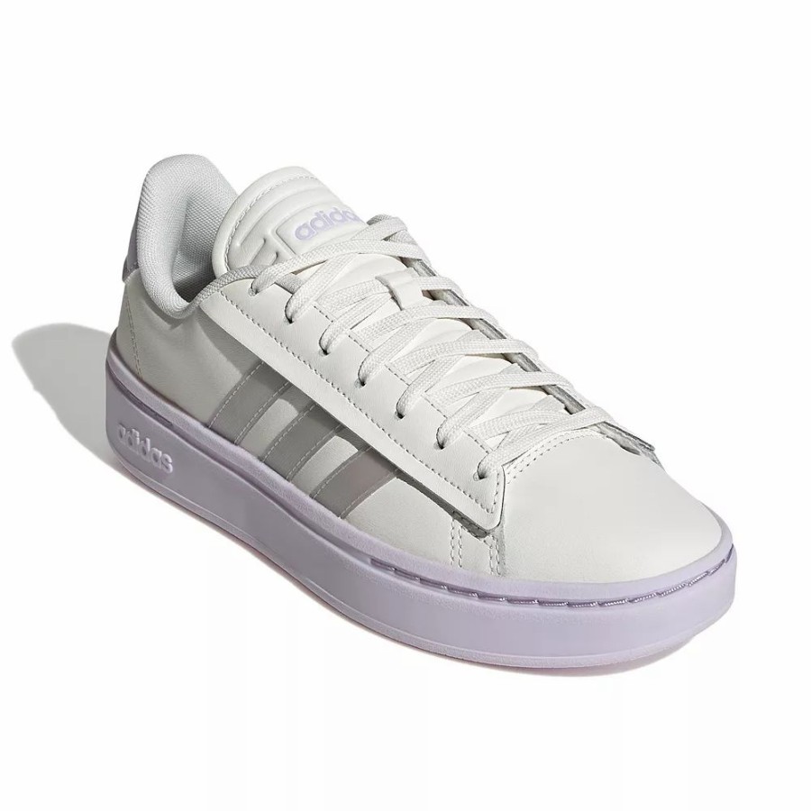 Athletic Shoes & Sneakers * | Adidas Grand Court Alpha Women'S Shoes Cloud White Purple