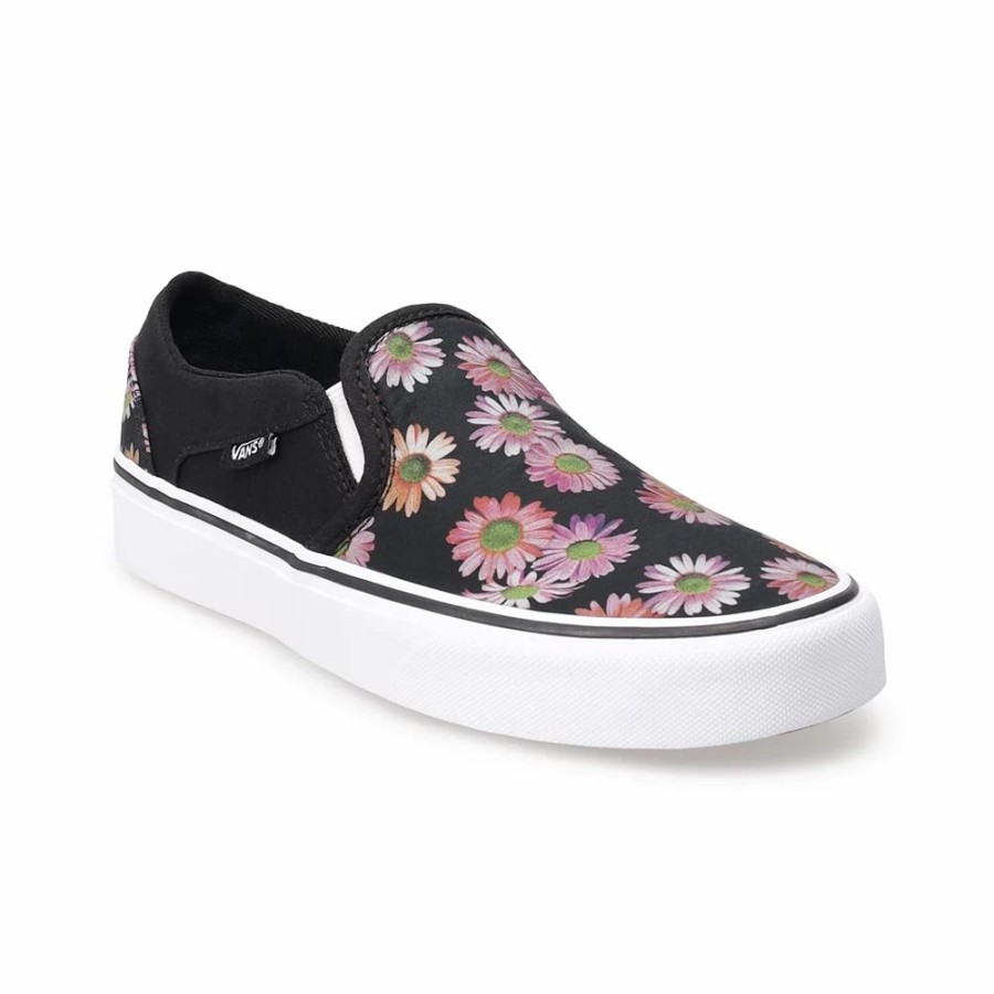 Athletic Shoes & Sneakers * | Vans Asher Women'S Slip-On Sneakers