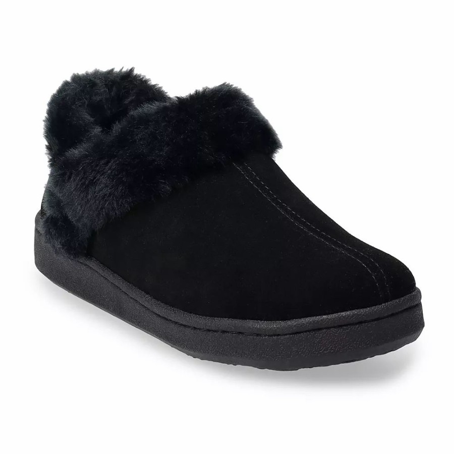 Slippers * | Clarks Women'S Suede Bootie Slippers